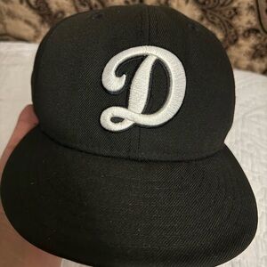 Era Black D Fitted Baseball Cap